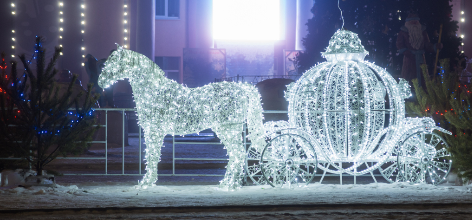 Необычное оформление городское 2019 году